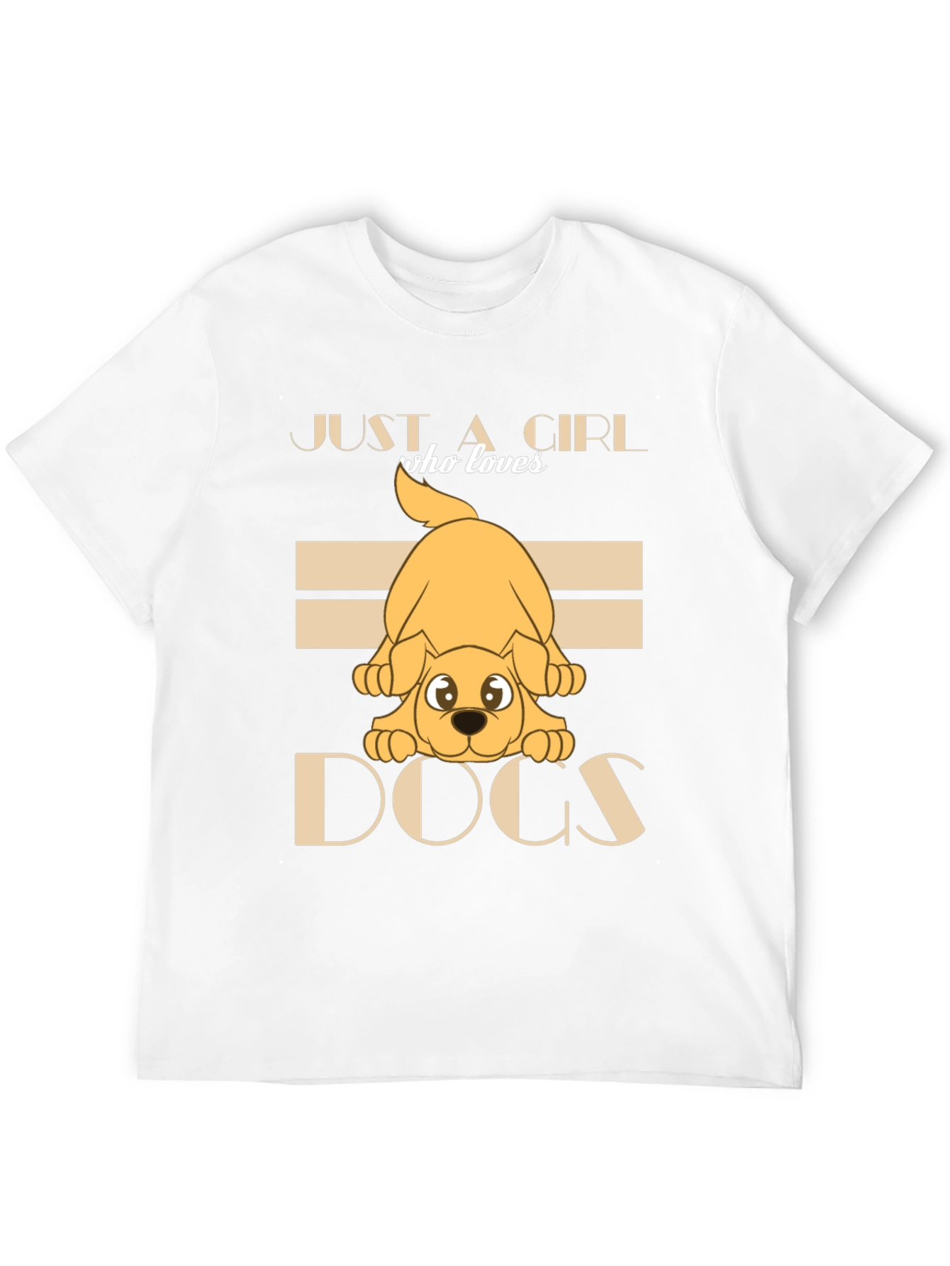 Just a Girl Who Loves Dogs T-Shirt