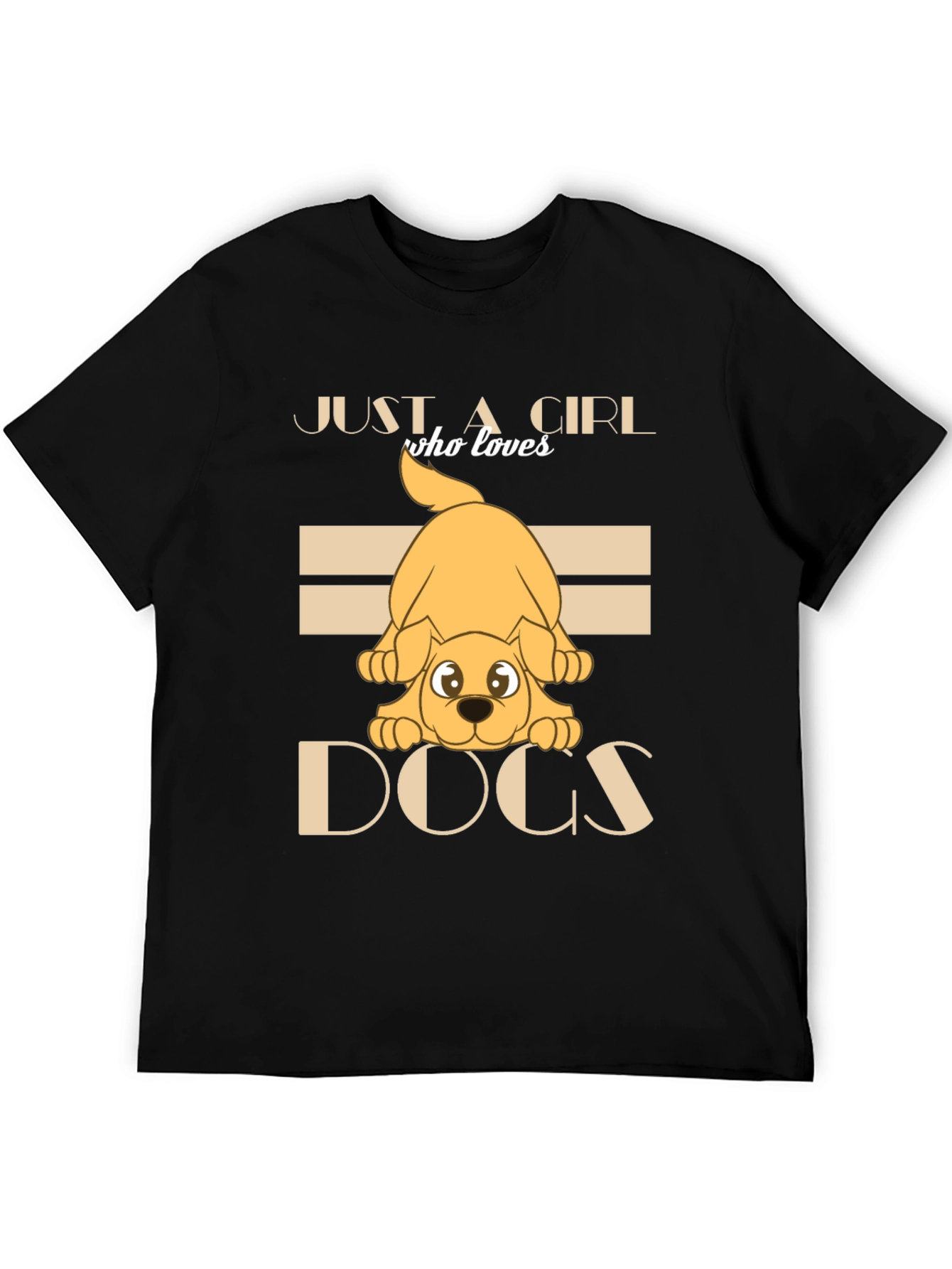 Just a Girl Who Loves Dogs T-Shirt