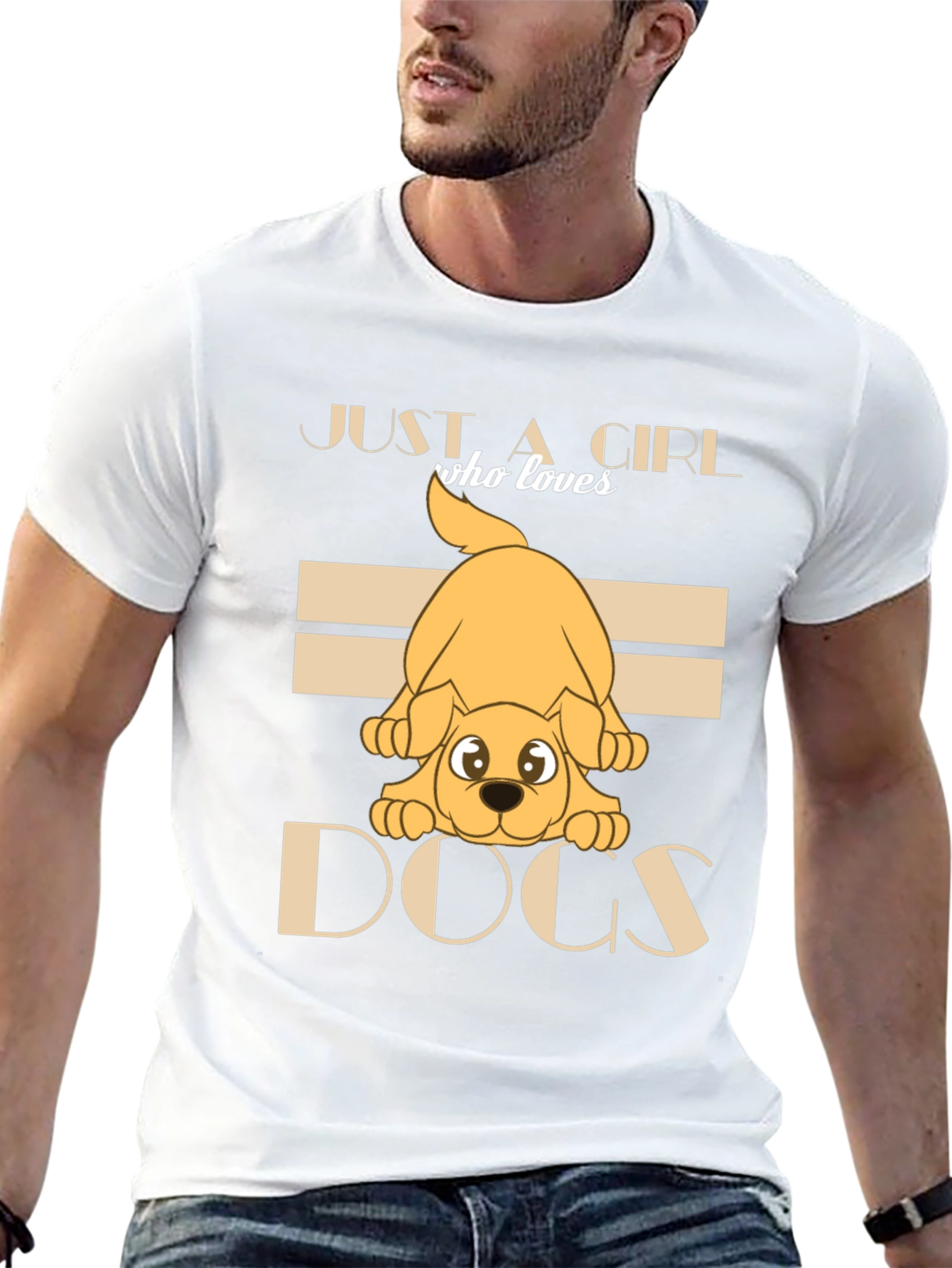 Just a Girl Who Loves Dogs T-Shirt