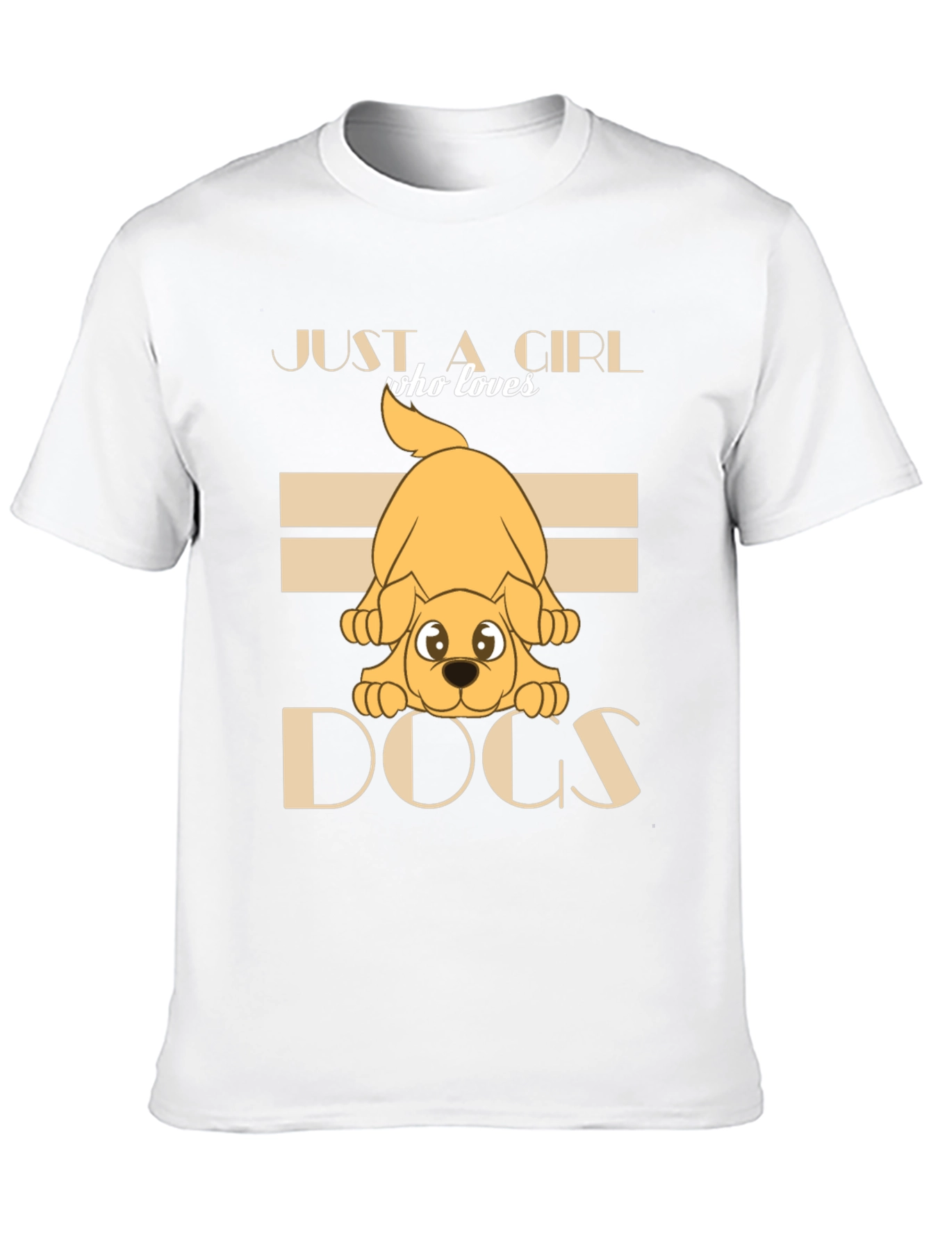 Just a Girl Who Loves Dogs T-Shirt