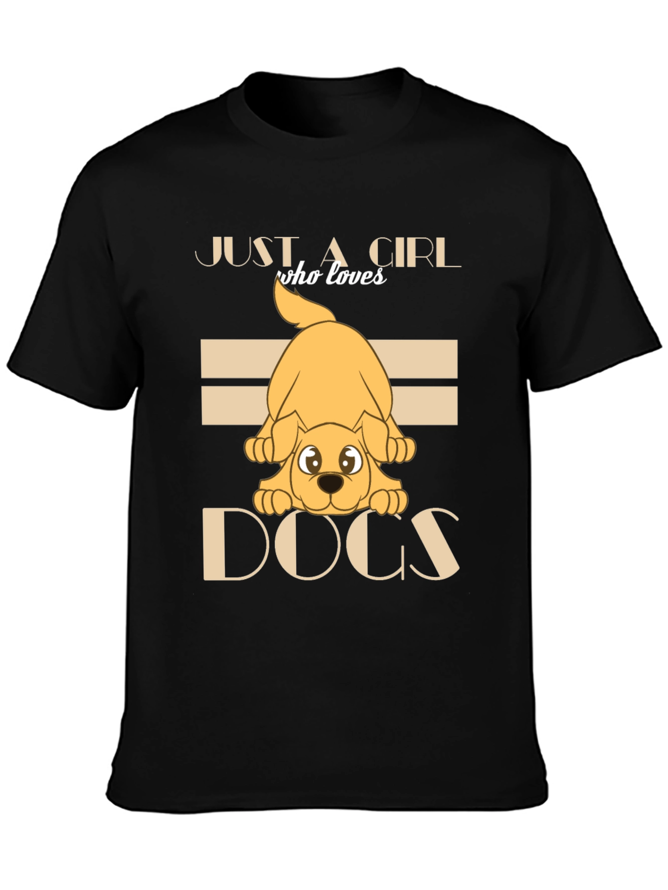 Just a Girl Who Loves Dogs T-Shirt