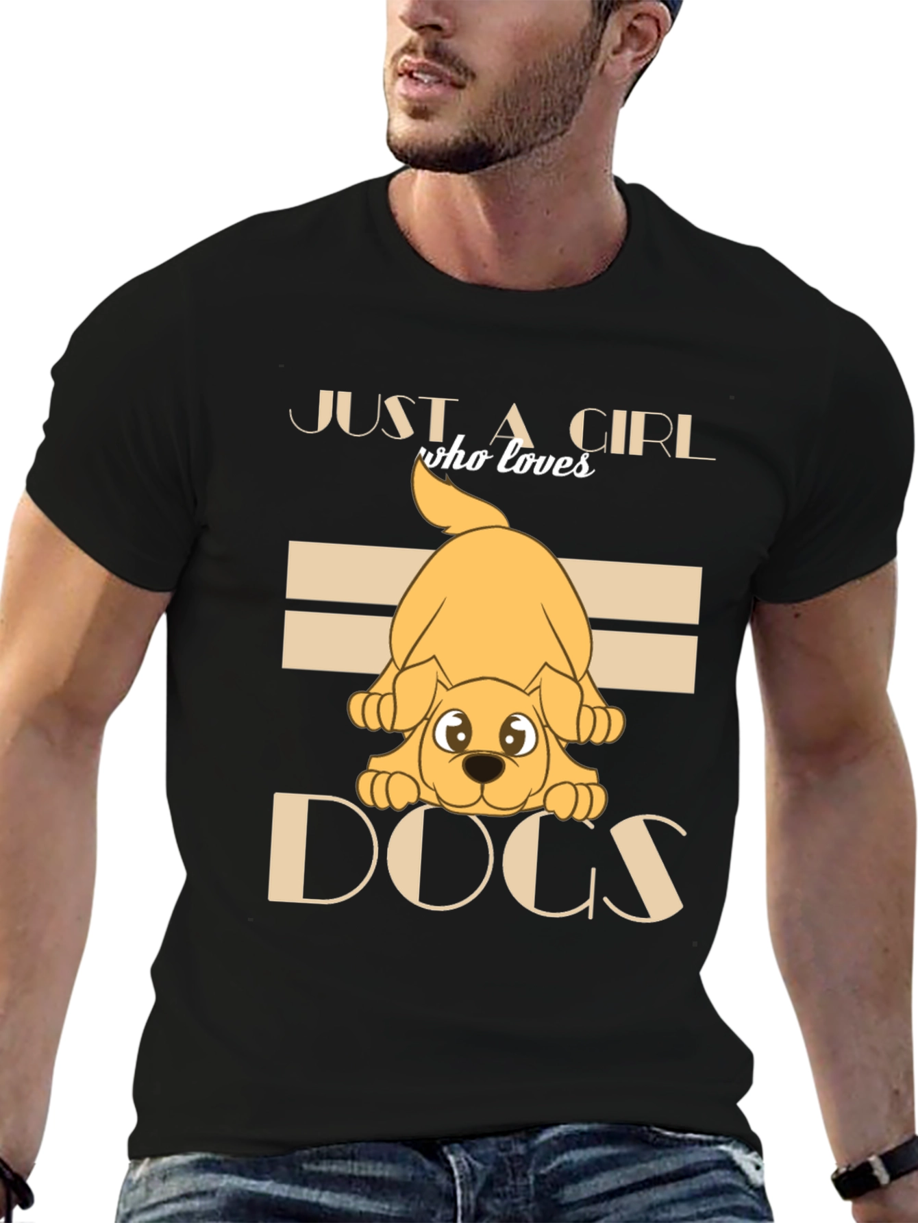 Just a Girl Who Loves Dogs T-Shirt