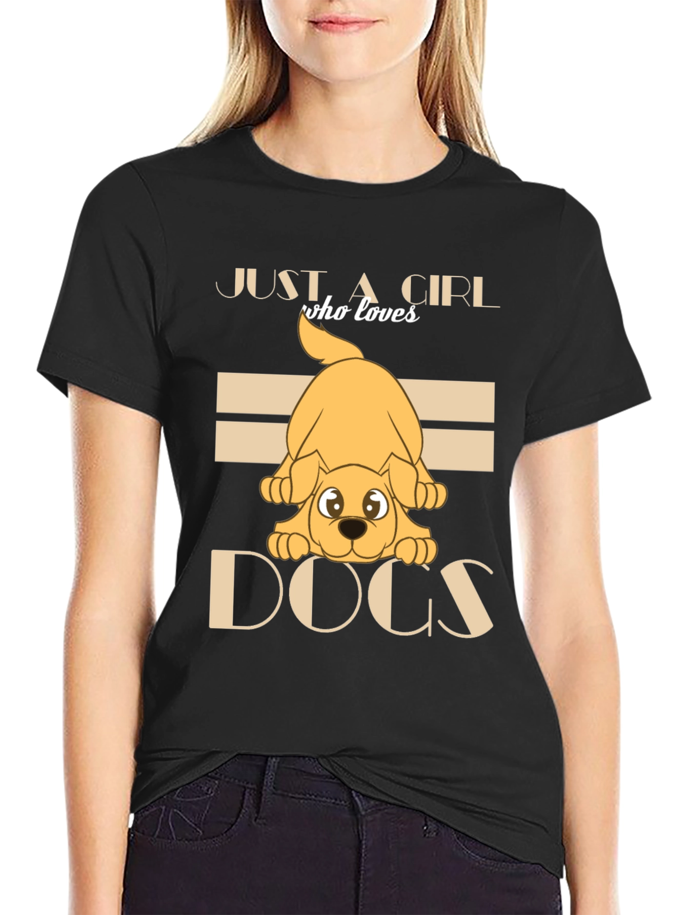 Just a Girl Who Loves Dogs T-Shirt