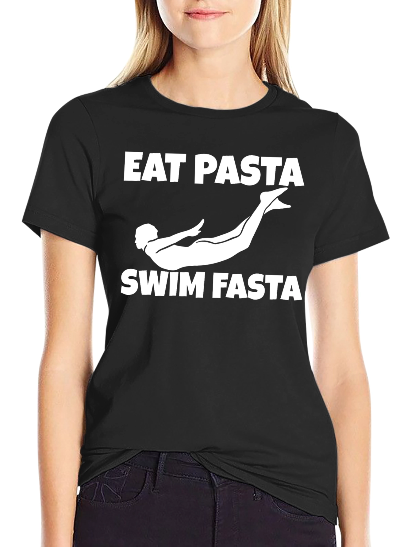 Eat Pasta Swim Fasta T-Shirt