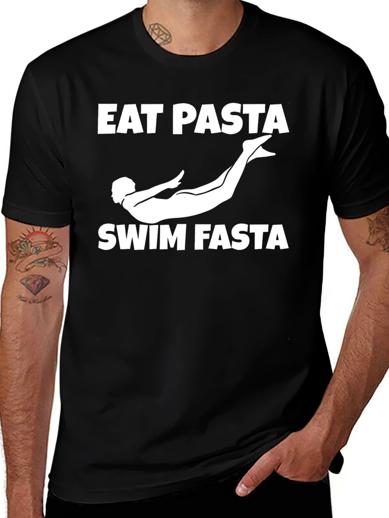 Eat Pasta Swim Fasta T-Shirt