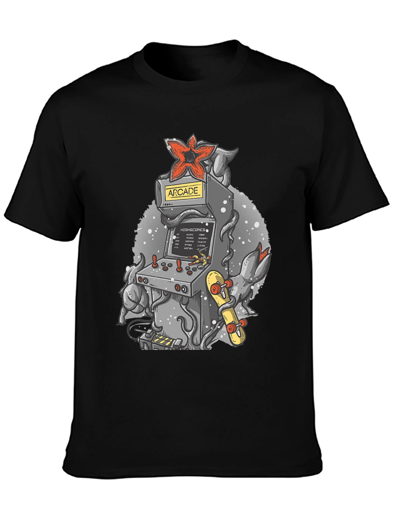 Arcade Game Demogorgon Tee