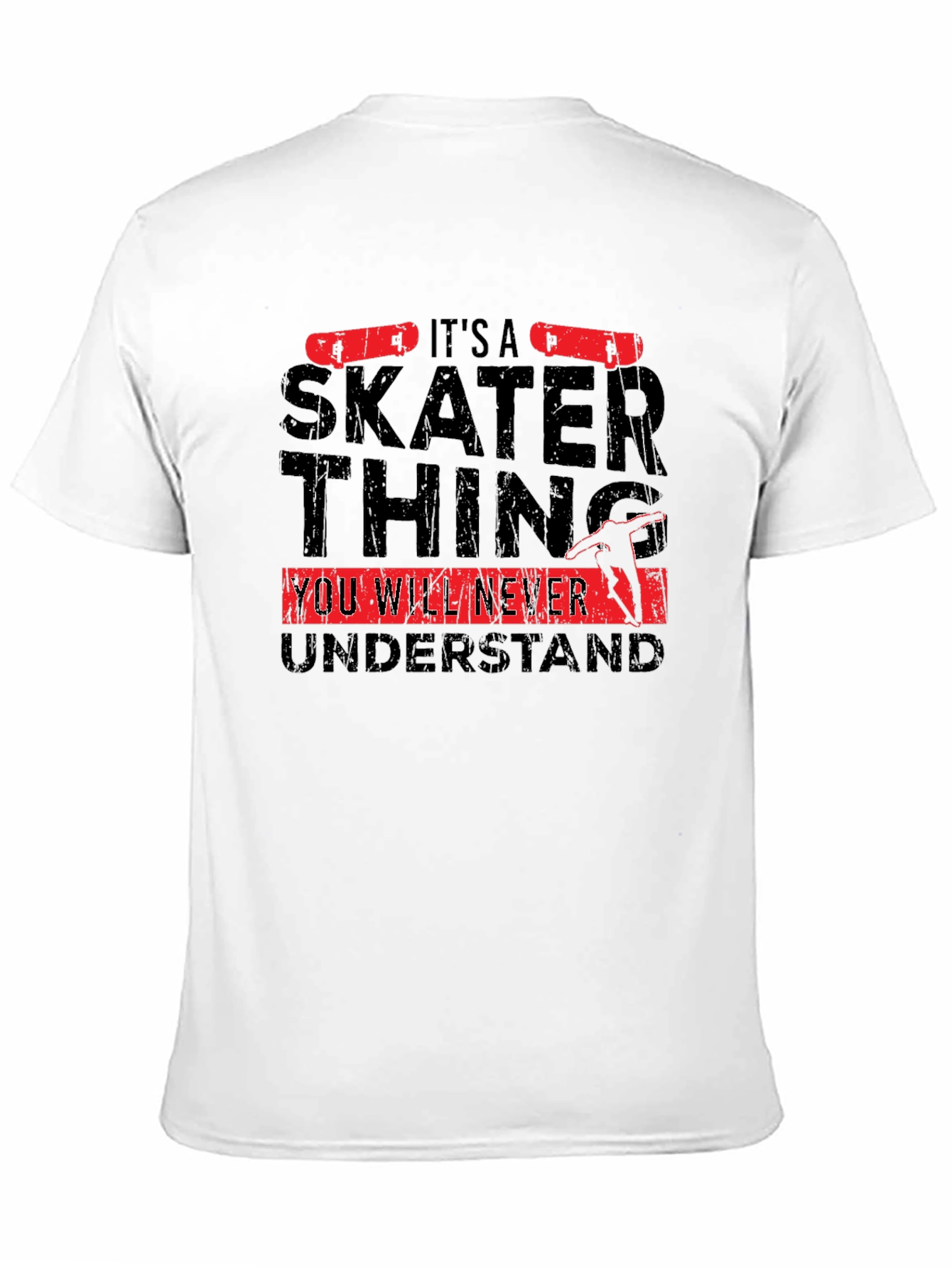 Skater Thing Graphic Tee - Black