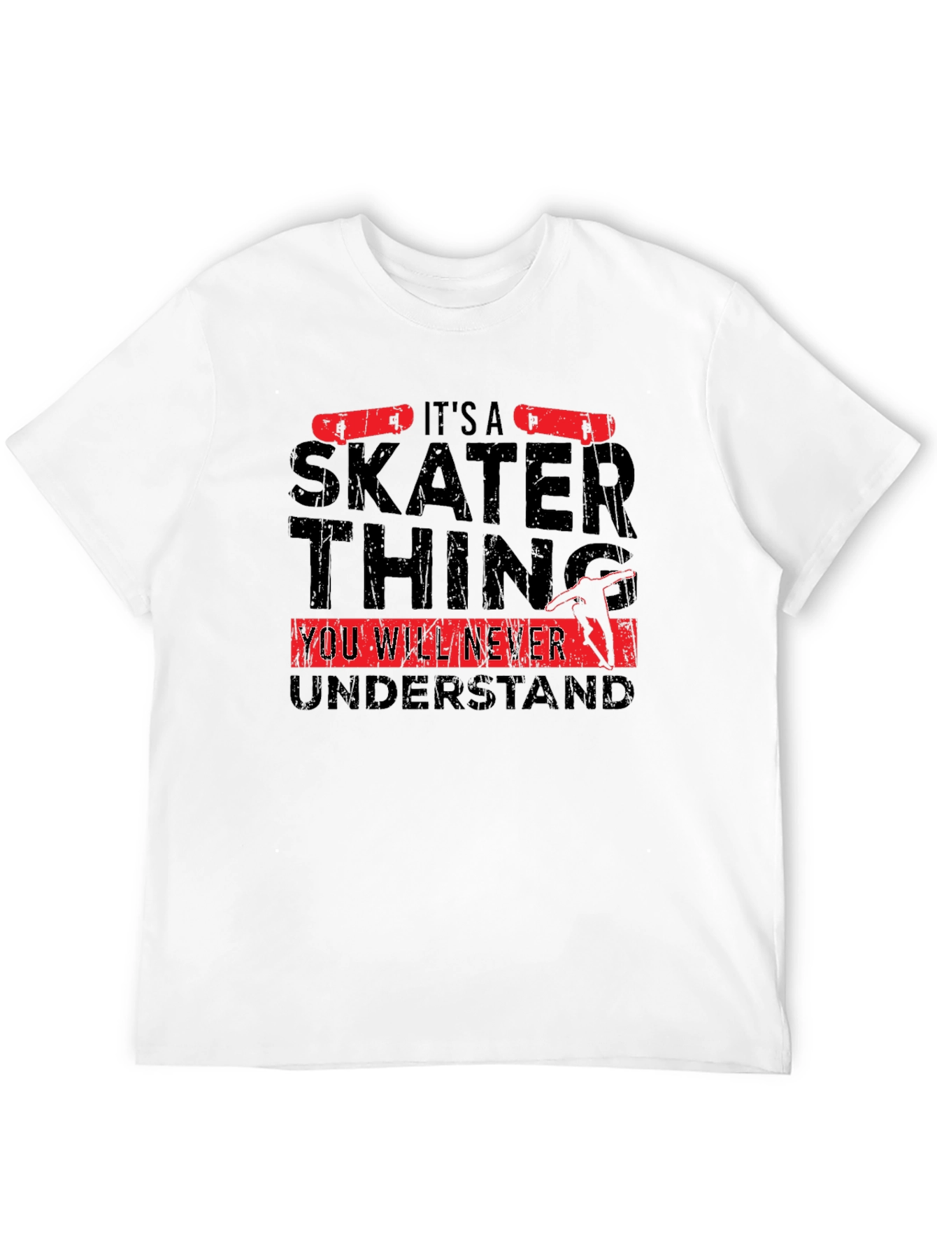 Skater Thing Graphic Tee - Black