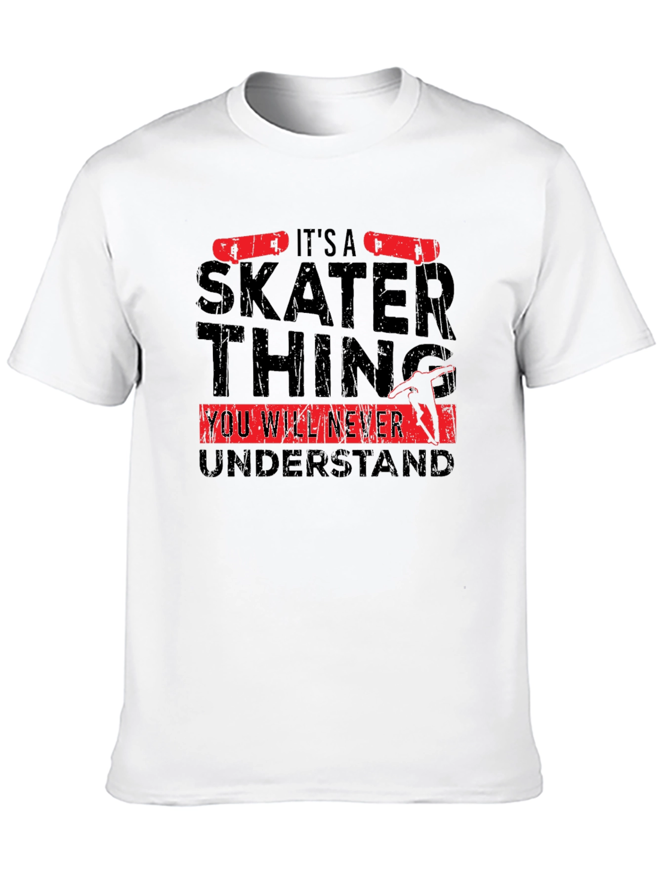 Skater Thing Graphic Tee - Black