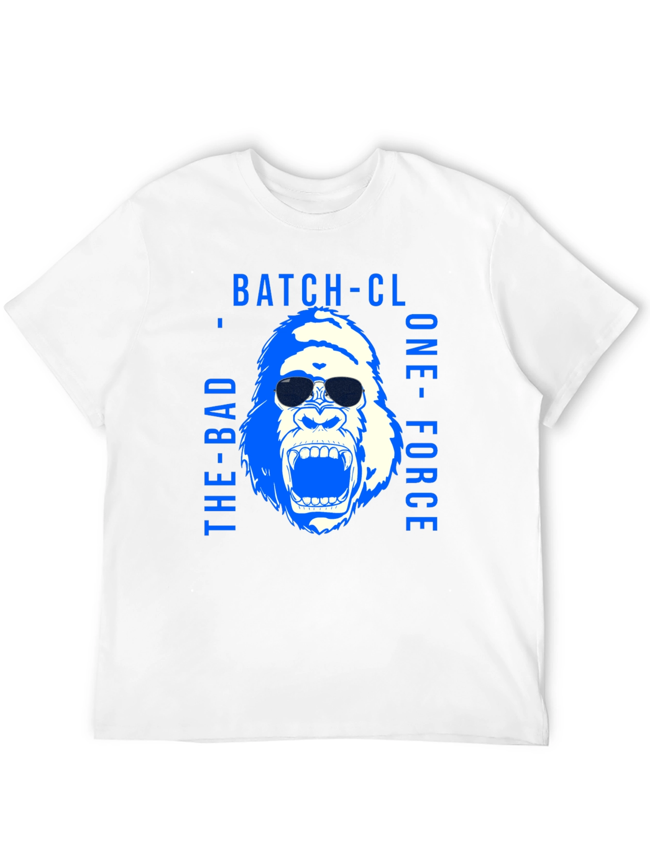 Bad Ape T-Shirt: Batch-CL One-Force Design