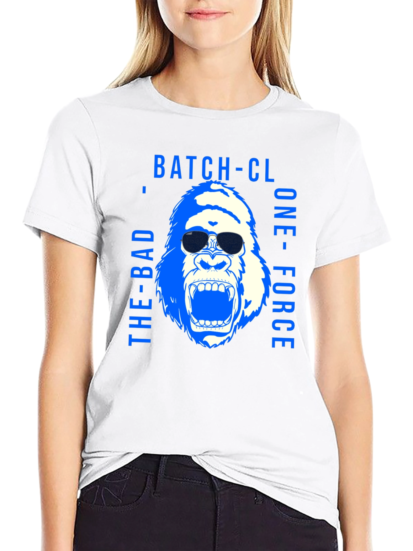Bad Ape T-Shirt: Batch-CL One-Force Design