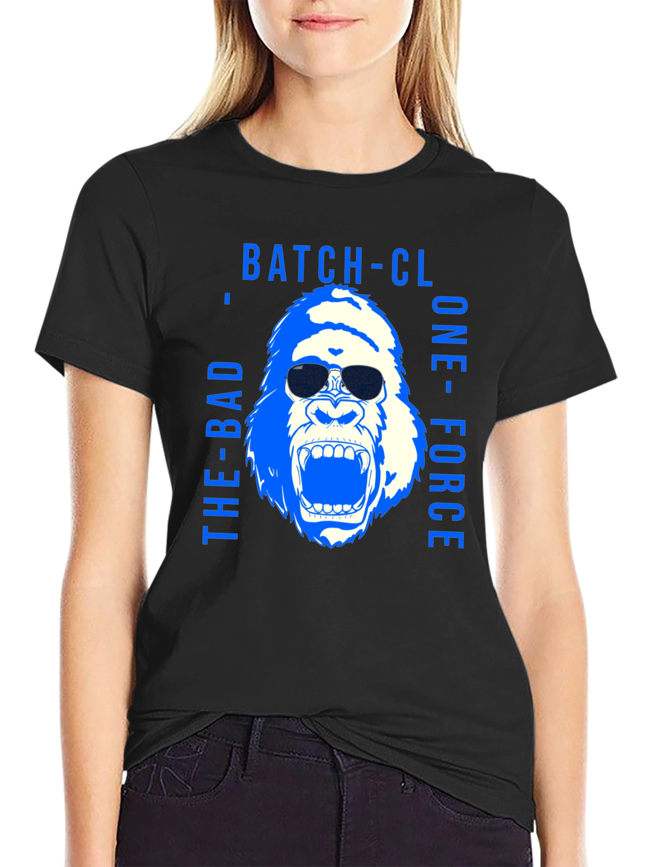 Bad Ape T-Shirt: Batch-CL One-Force Design