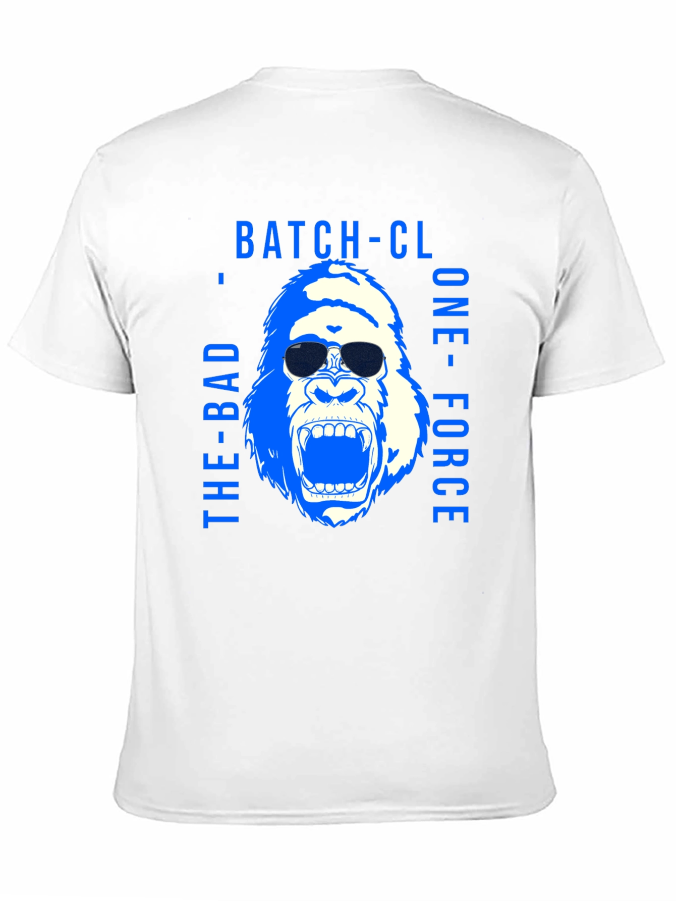 Bad Ape T-Shirt: Batch-CL One-Force Design