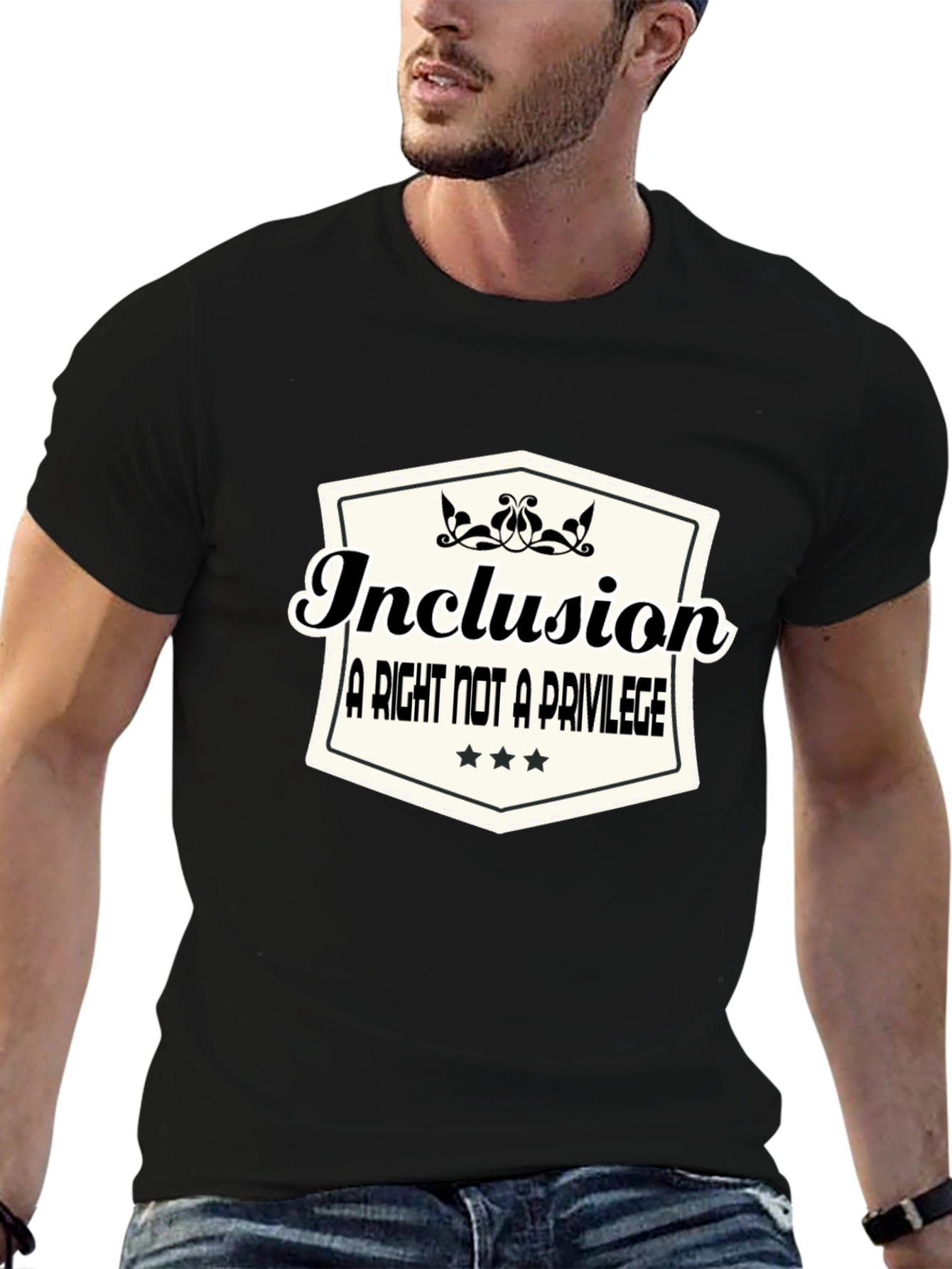Inclusion T-Shirt: A Right Not a Privilege