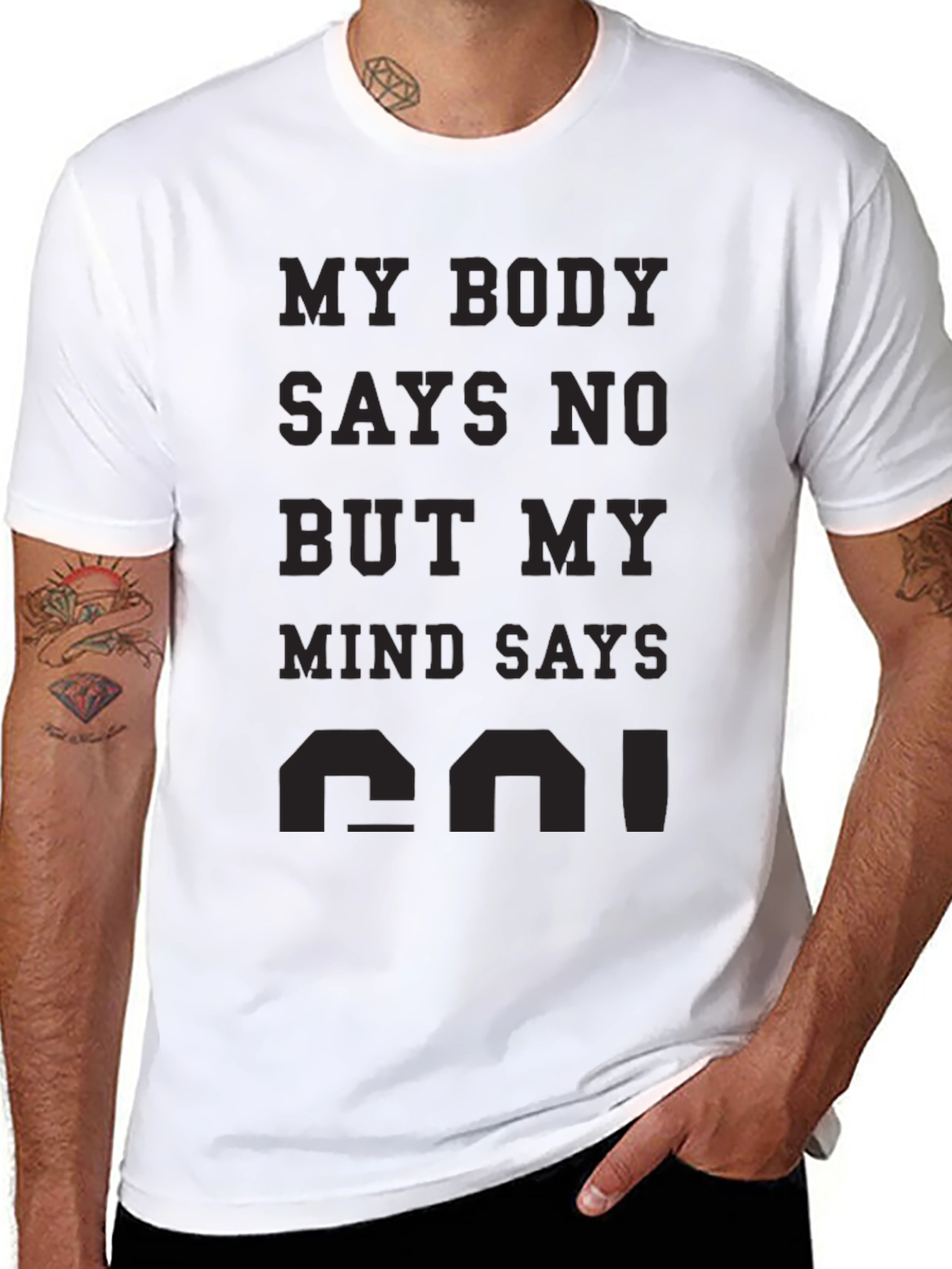 My Body Says No T-Shirt