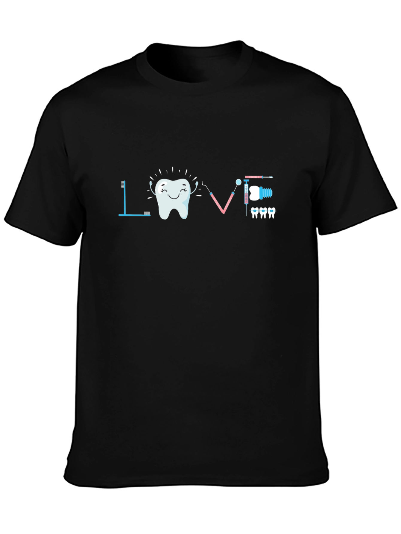 Dental LOVE T-Shirt - Dentist Gift Tooth Tee