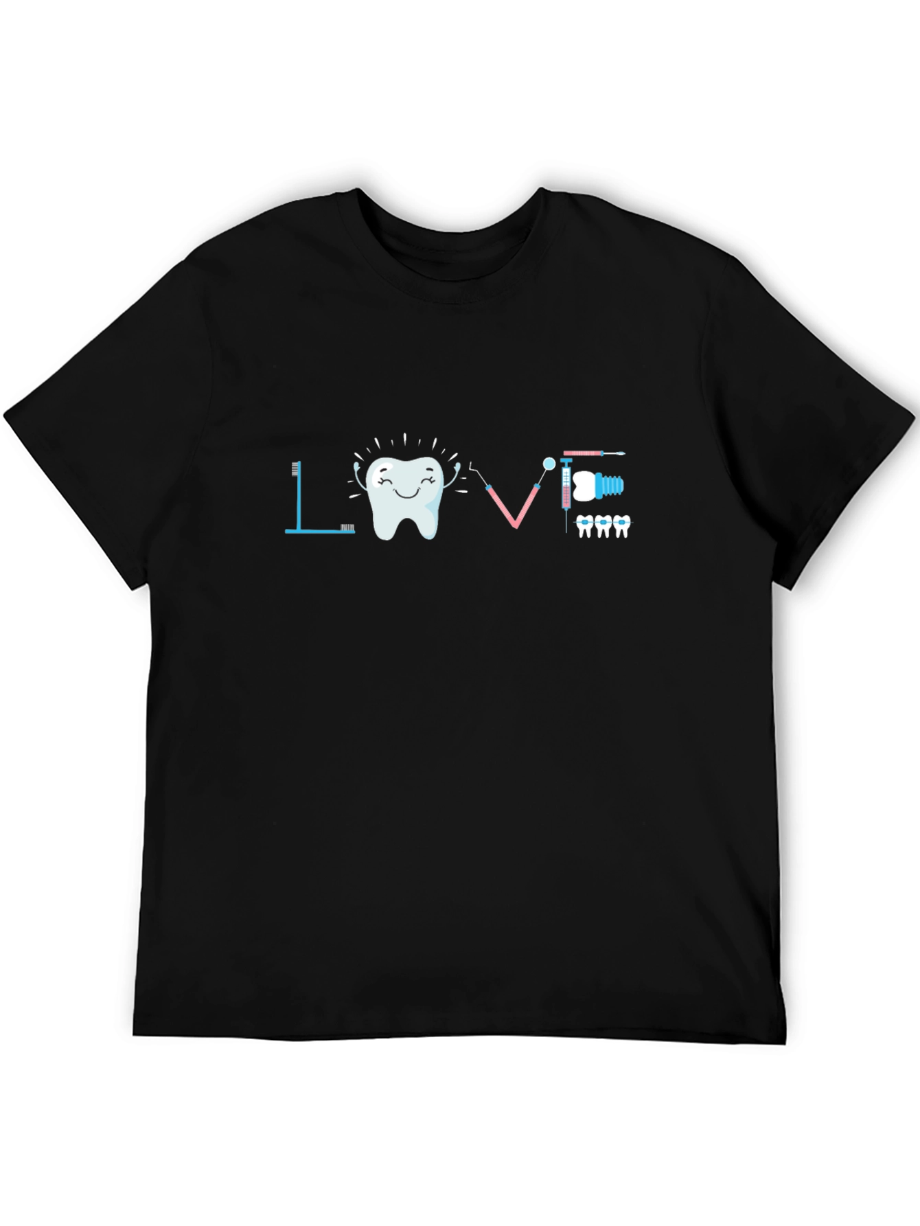 Dental LOVE T-Shirt - Dentist Gift Tooth Tee