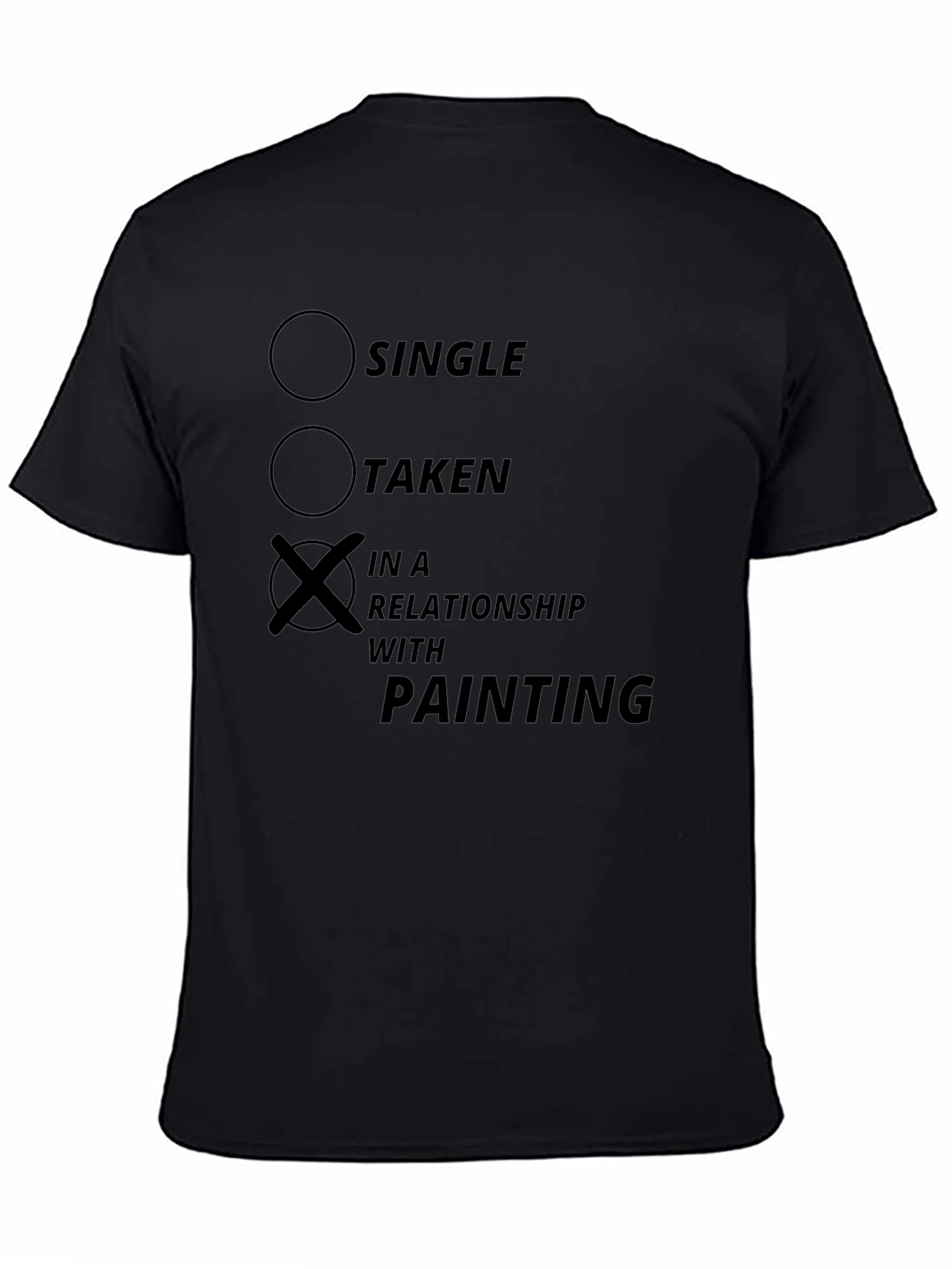 In A Relationship With Painting T-Shirt