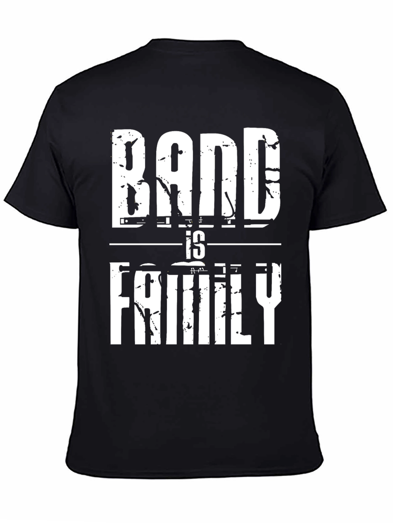 Band is Family Graphic Print T-Shirt
