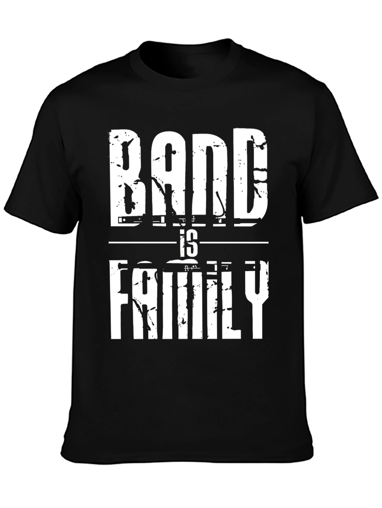 Band is Family Graphic Print T-Shirt