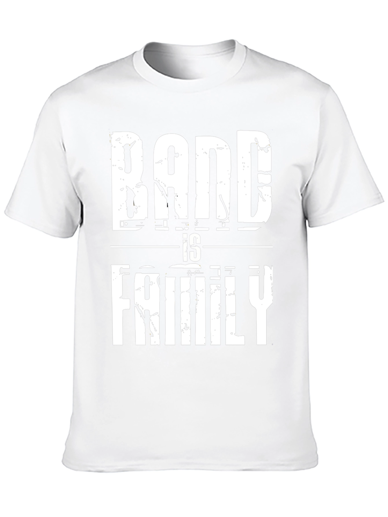 Band is Family Graphic Print T-Shirt