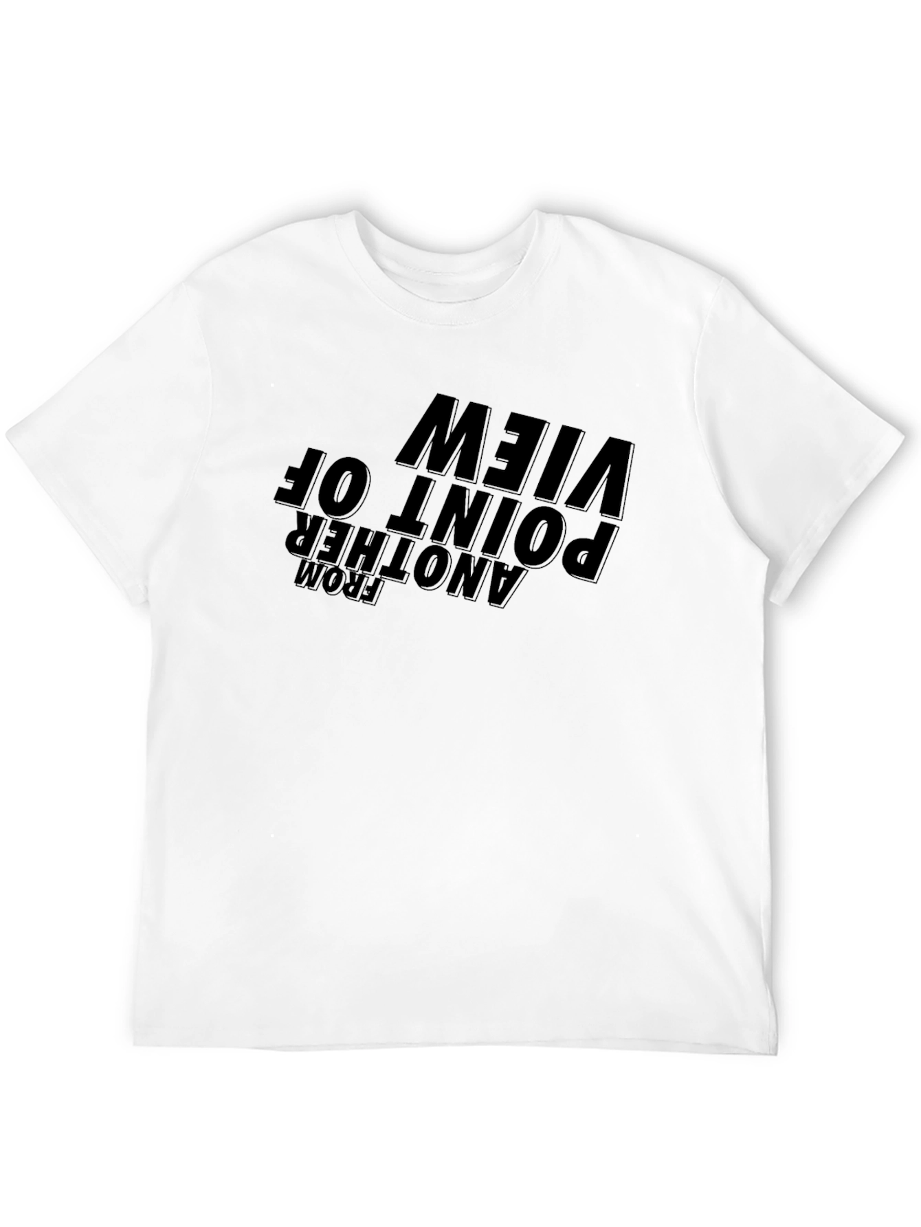 Perspective Tee: Another Point of View Graphic T-Shirt