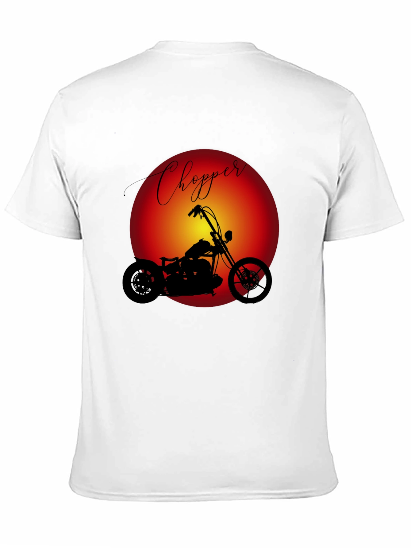 Chopper Motorcycle Graphic T-Shirt