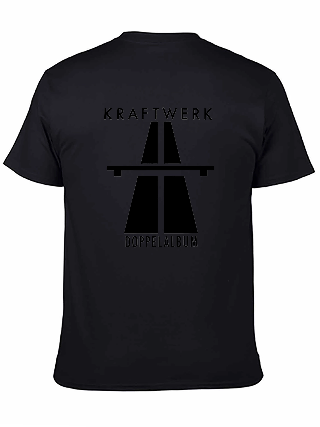 Kraftwerk Autobahn T-Shirt Black Graphic Tee