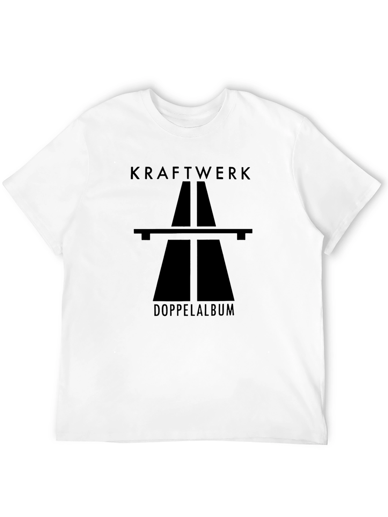 Kraftwerk Autobahn T-Shirt Black Graphic Tee