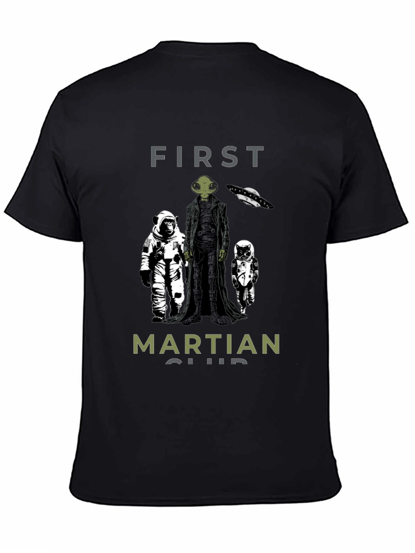 First Martian Club Graphic T-Shirt