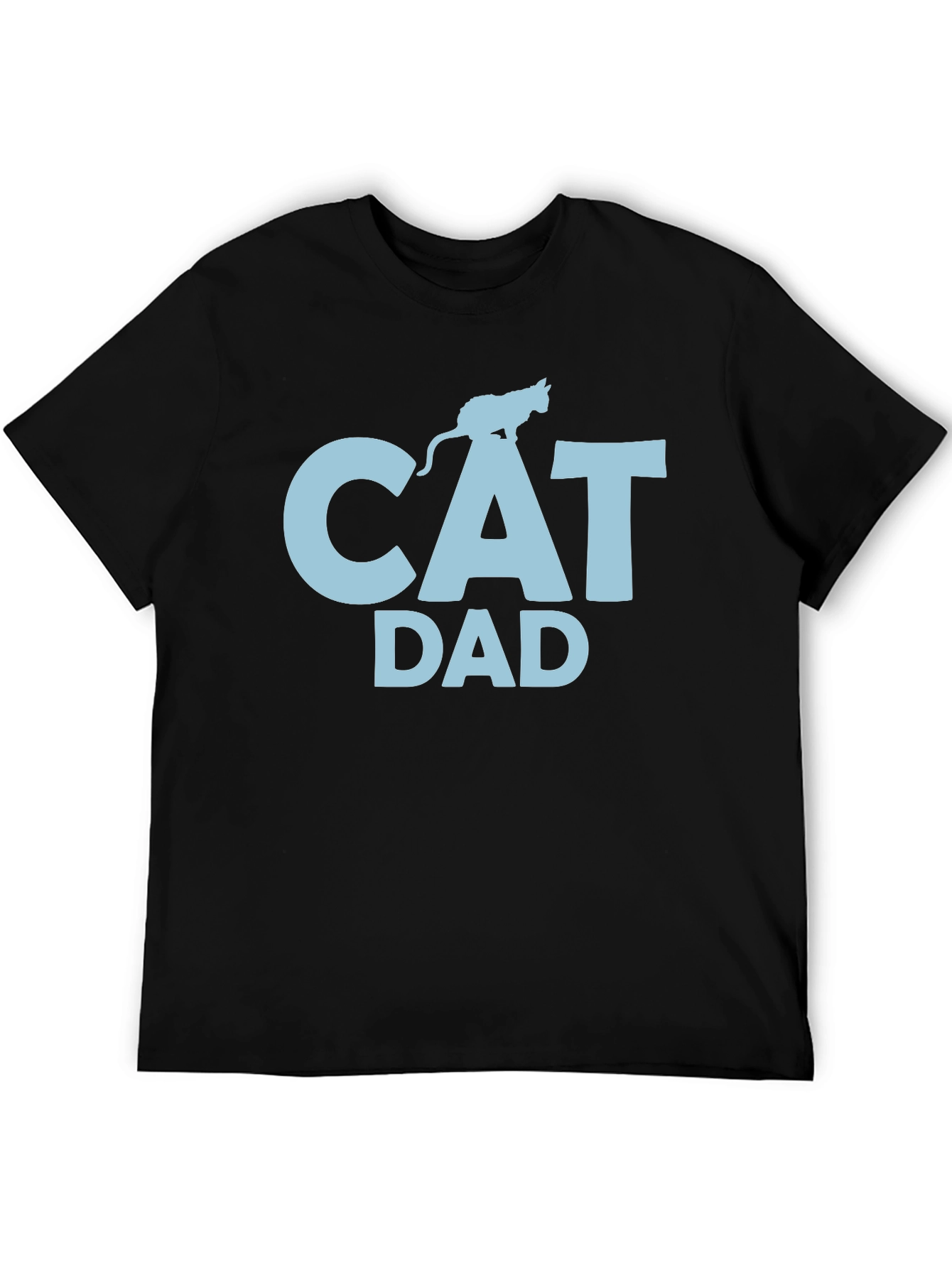 Cat Dad T-Shirt - Funny Feline Lover Tee
