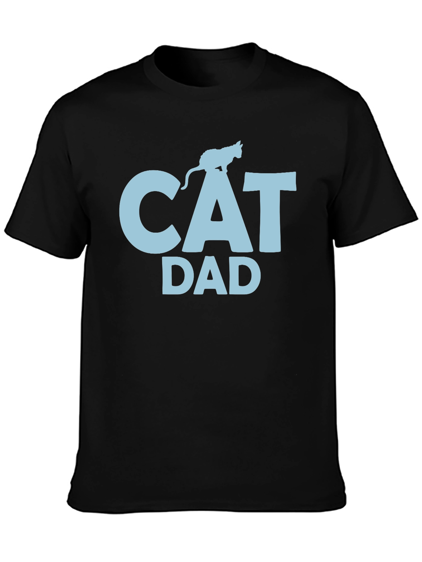 Cat Dad T-Shirt - Funny Feline Lover Tee