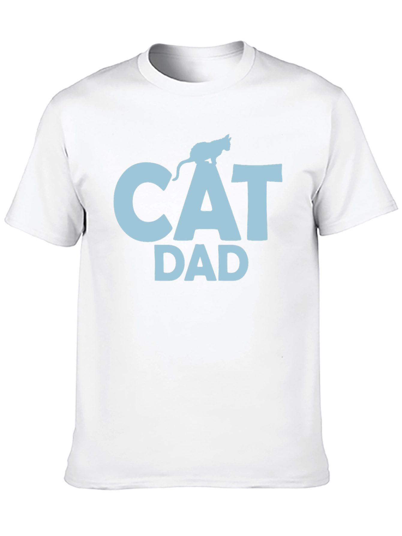 Cat Dad T-Shirt - Funny Feline Lover Tee