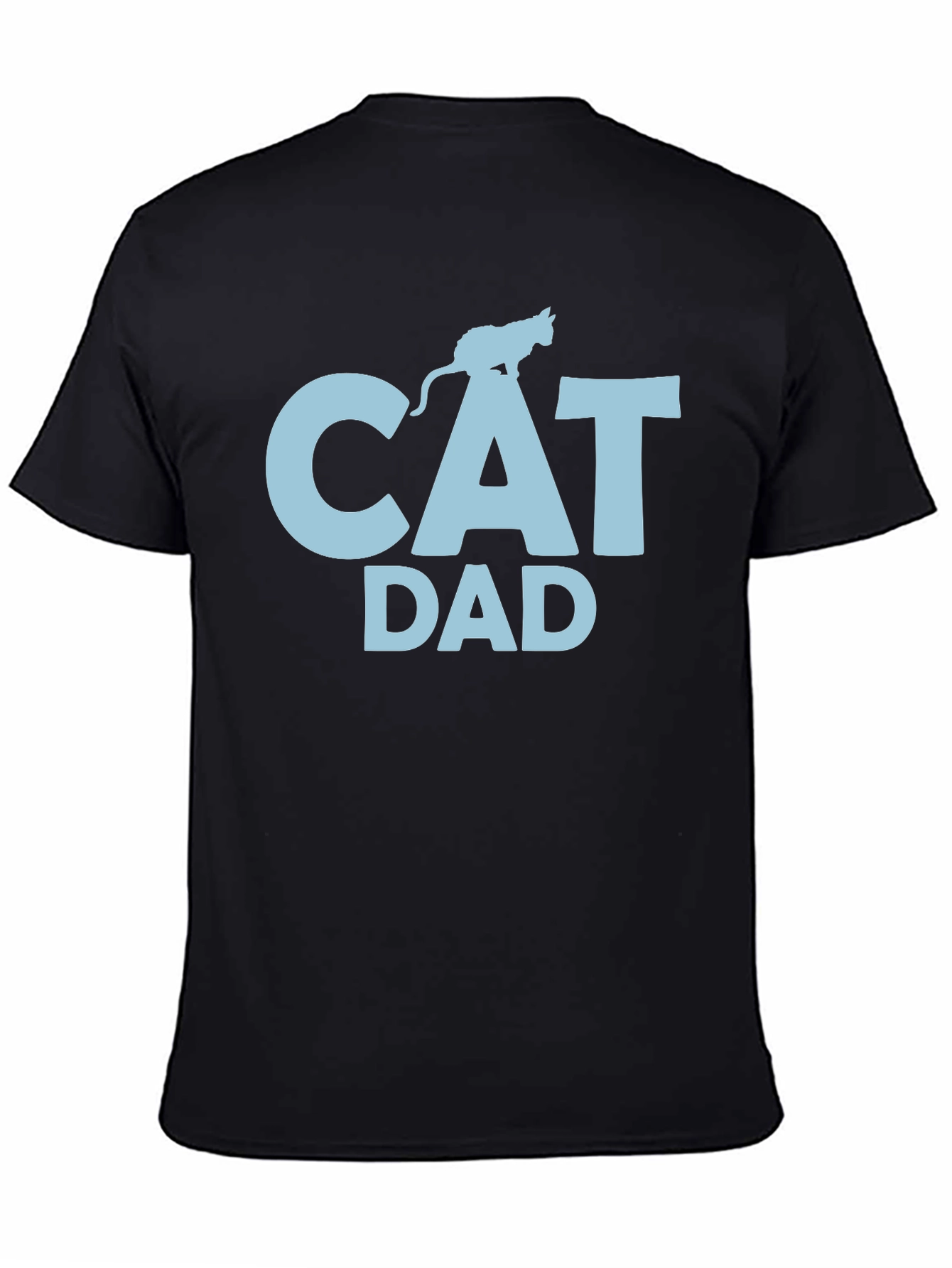 Cat Dad T-Shirt - Funny Feline Lover Tee