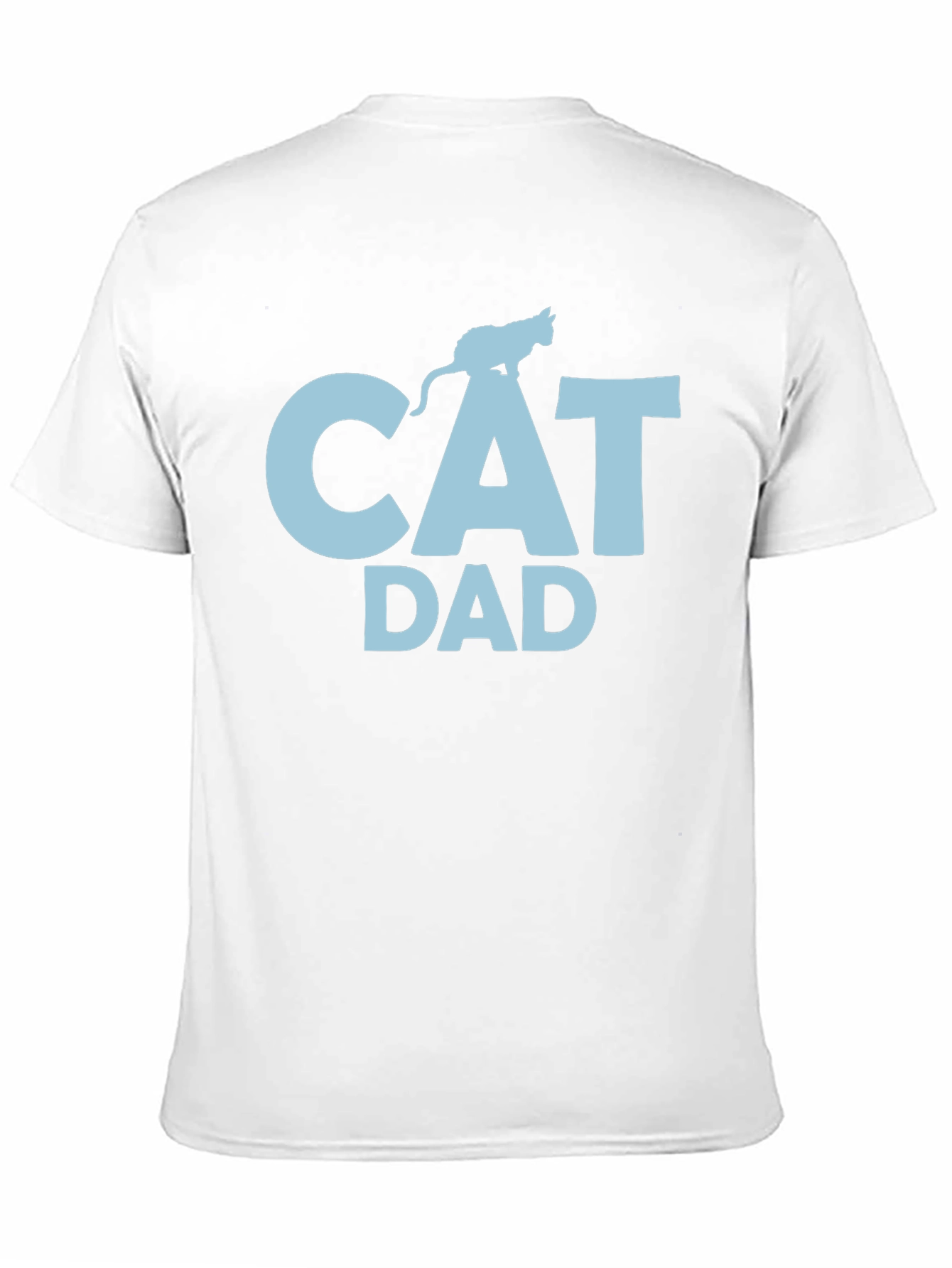 Cat Dad T-Shirt - Funny Feline Lover Tee