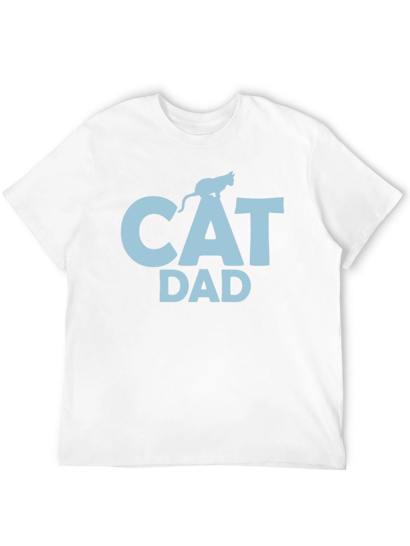Cat Dad T-Shirt - Funny Feline Lover Tee