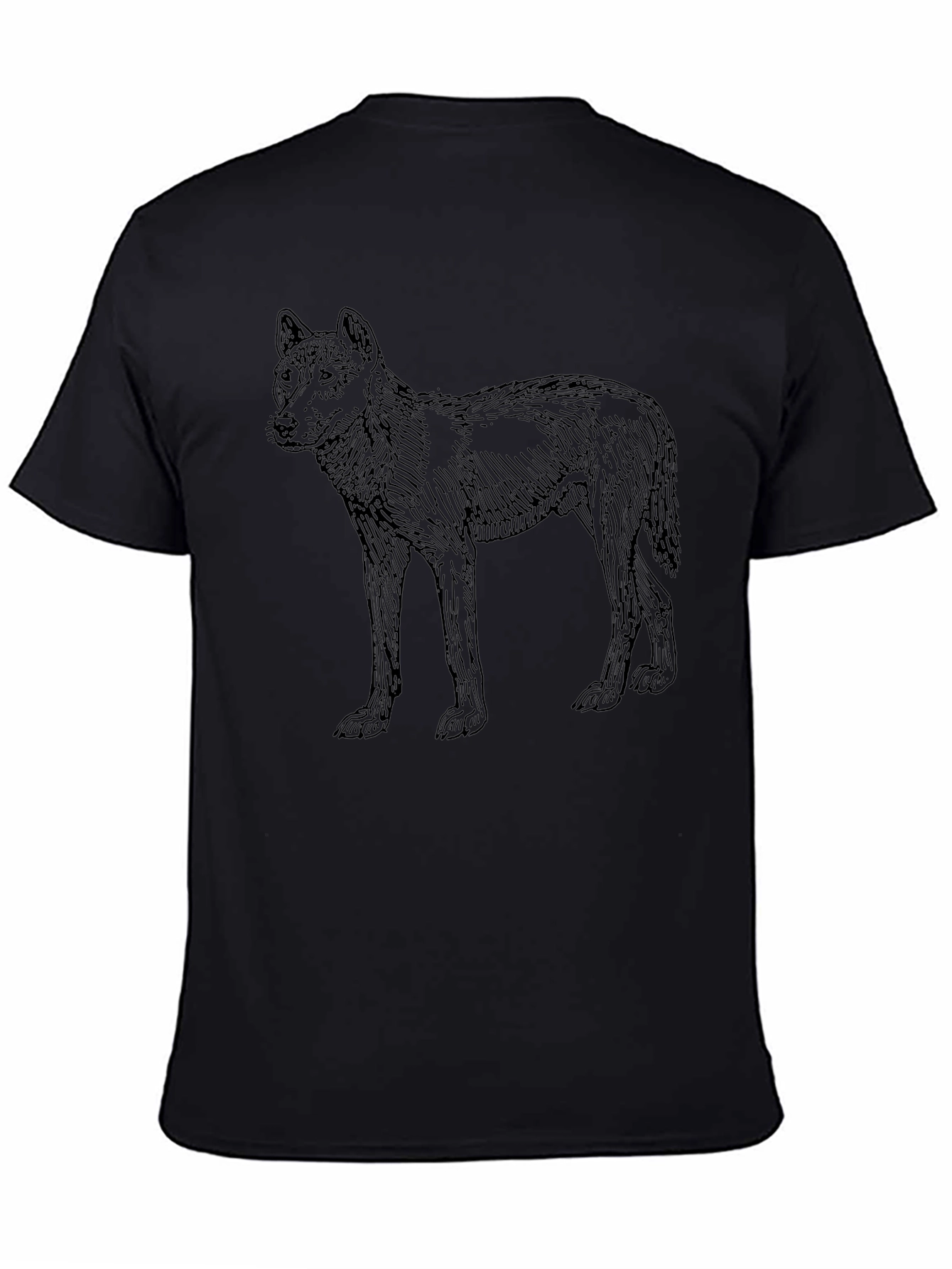 Black Dingo Graphic Tee - Mens Classic Fit
