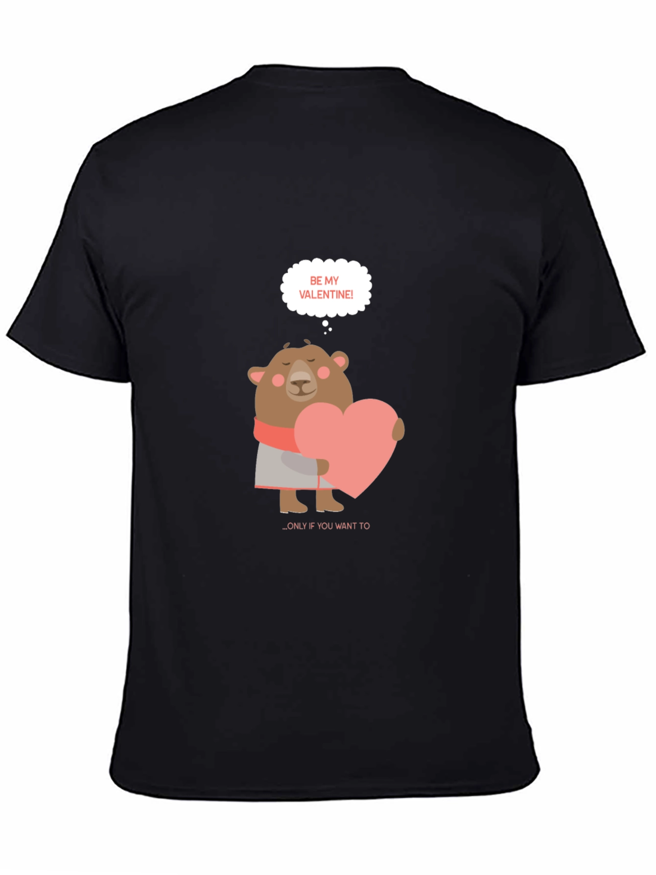 Be My Valentine Bear Graphic Tee