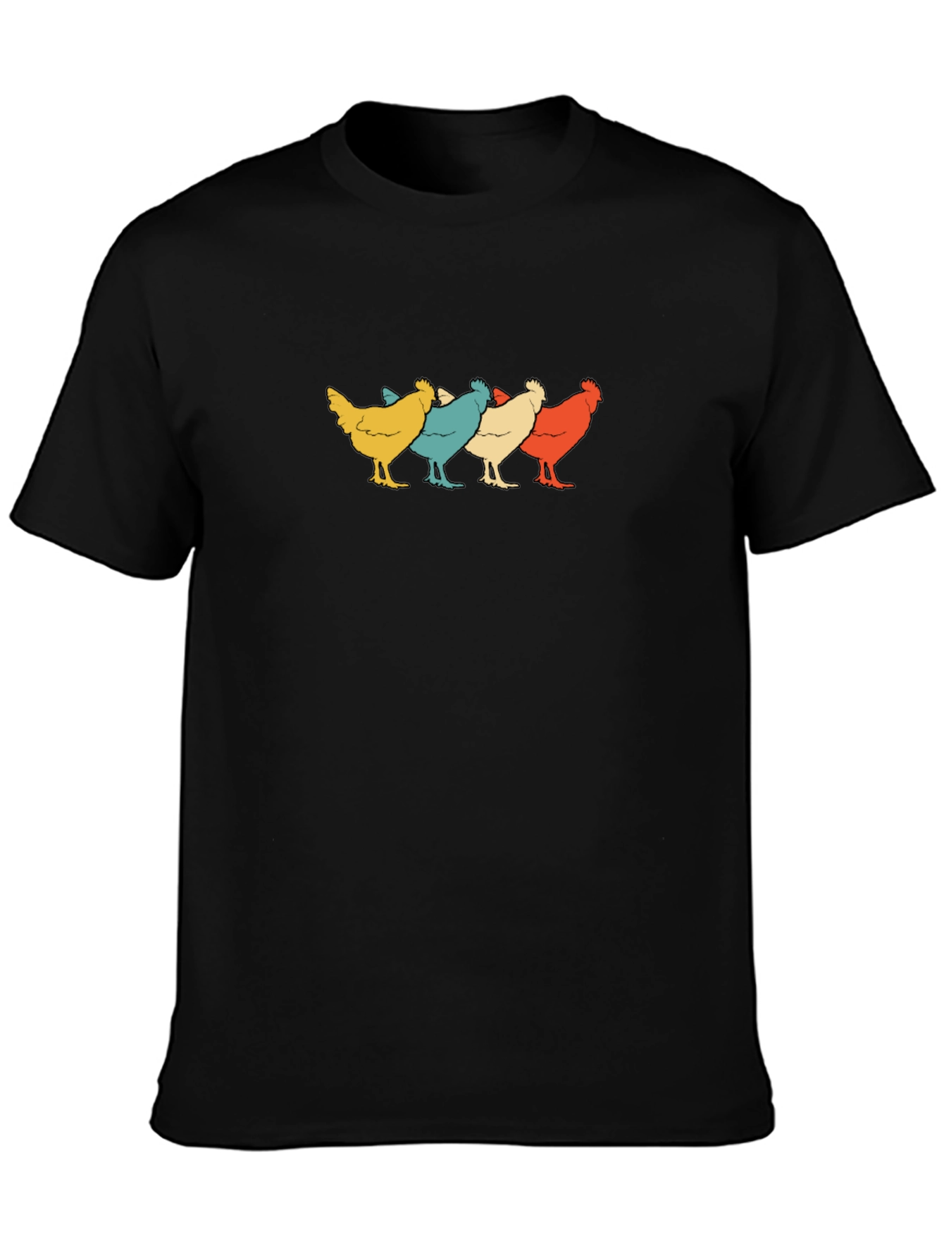 Retro Chicken Squad T-Shirt
