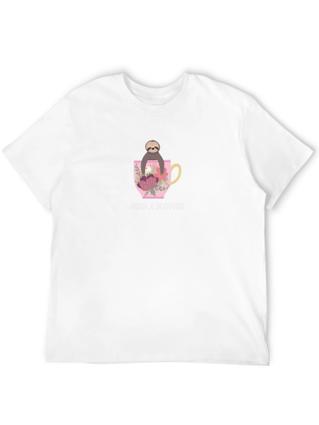 Need A Sloffee Sloth T-Shirt - Cute Coffee Tee