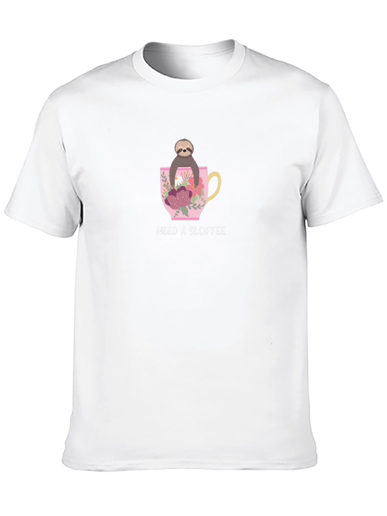 Need A Sloffee Sloth T-Shirt - Cute Coffee Tee