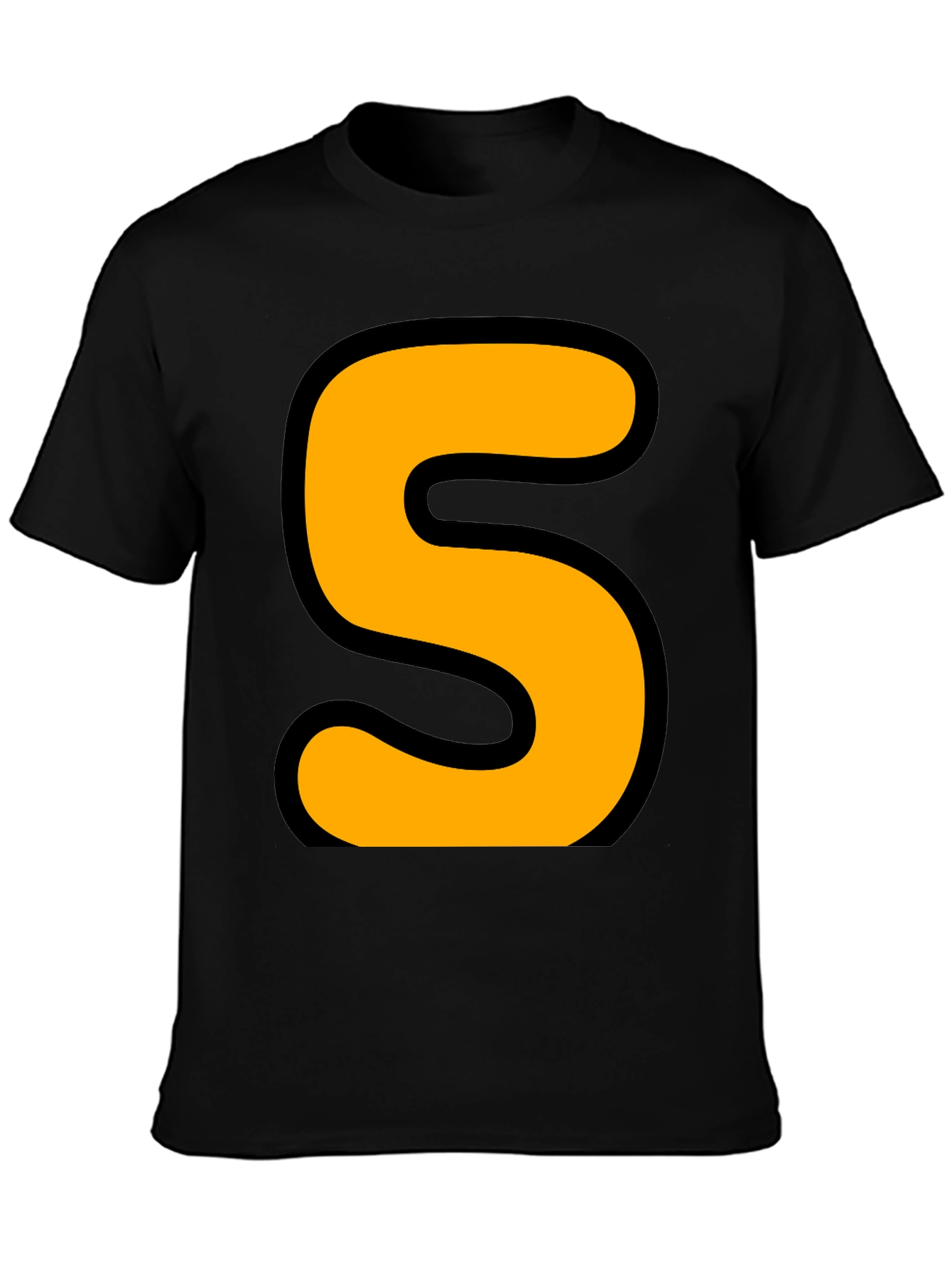 Bold S Graphic T-Shirt - Statement Tee