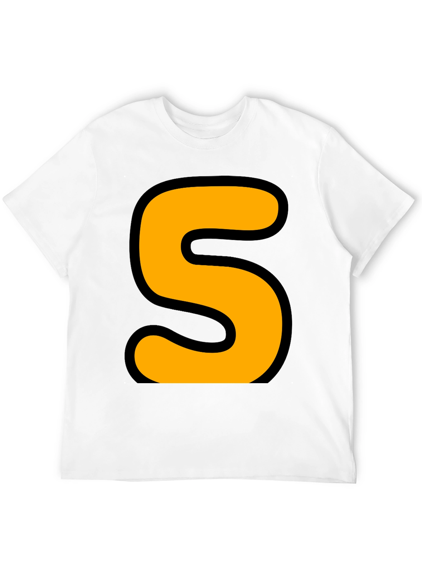 Bold S Graphic T-Shirt - Statement Tee
