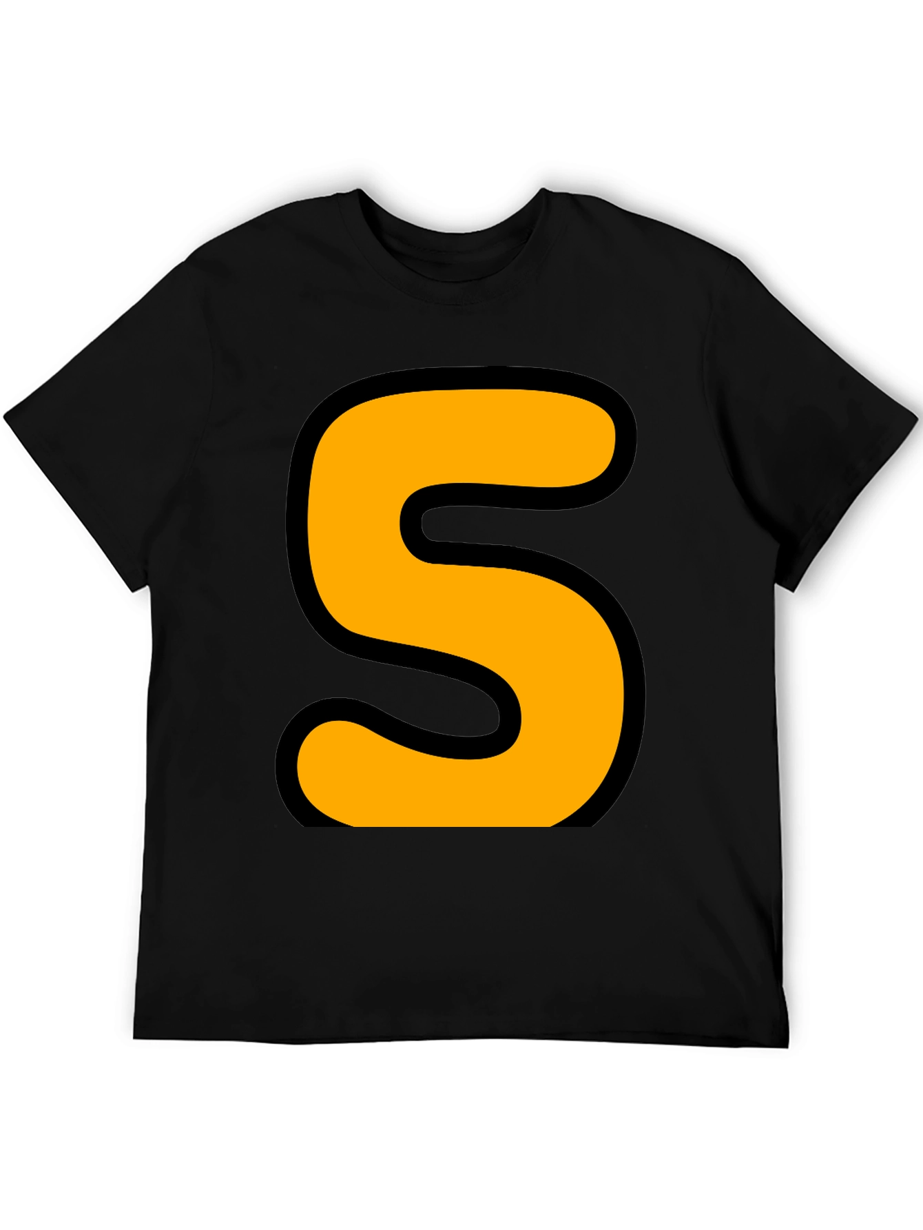 Bold S Graphic T-Shirt - Statement Tee