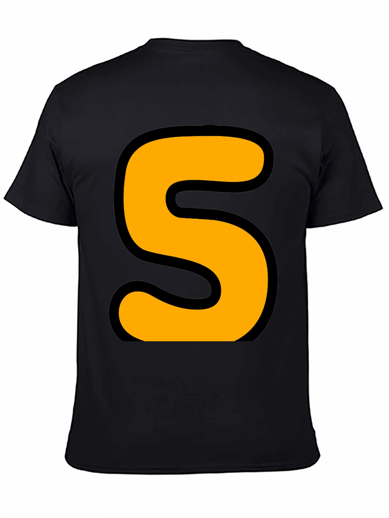 Bold S Graphic T-Shirt - Statement Tee
