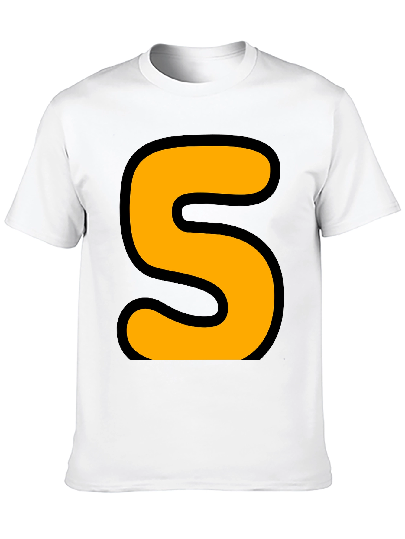 Bold S Graphic T-Shirt - Statement Tee