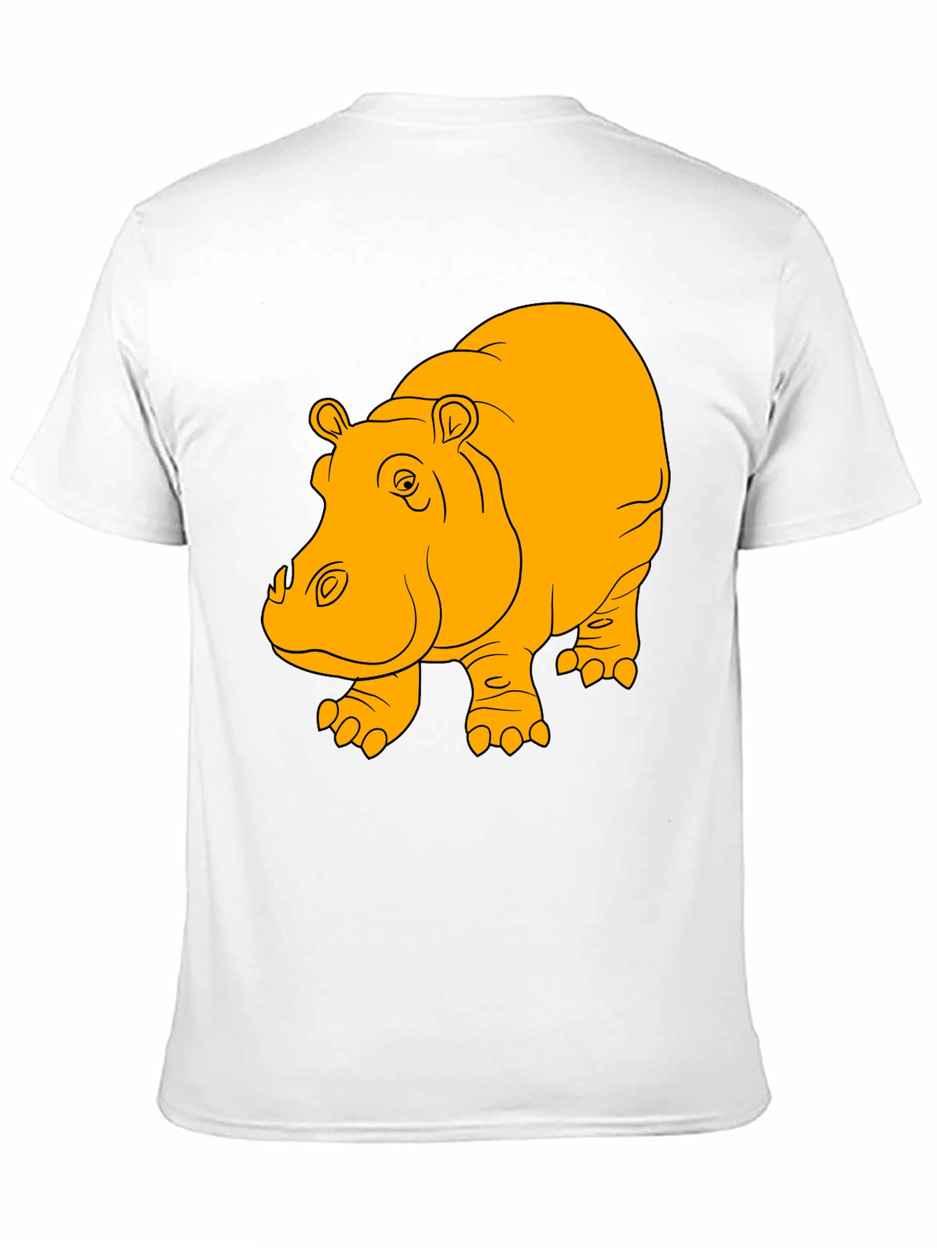 Hippo Graphic T-Shirt - Black