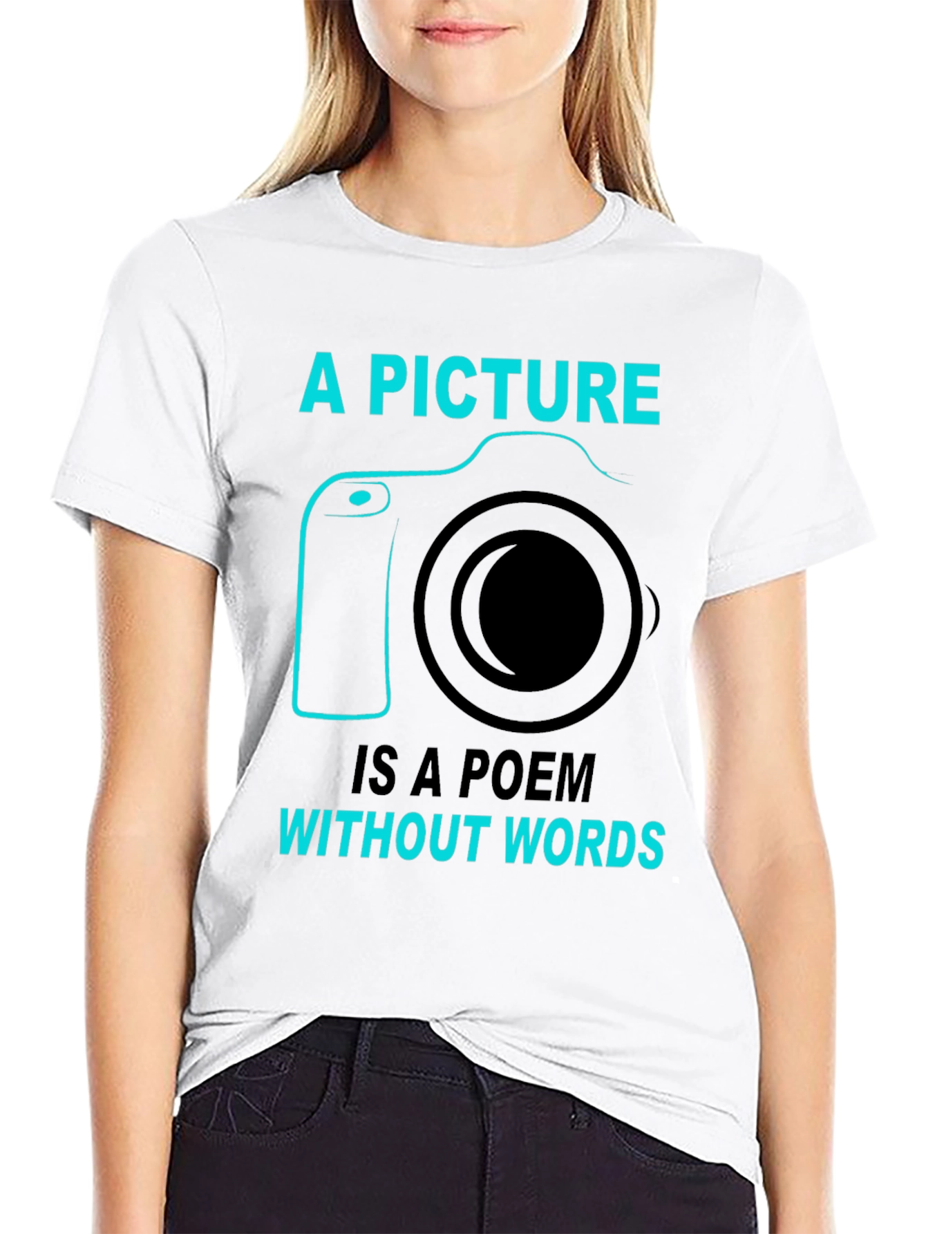 Camera Poem T-Shirt - Photography Lover Tee