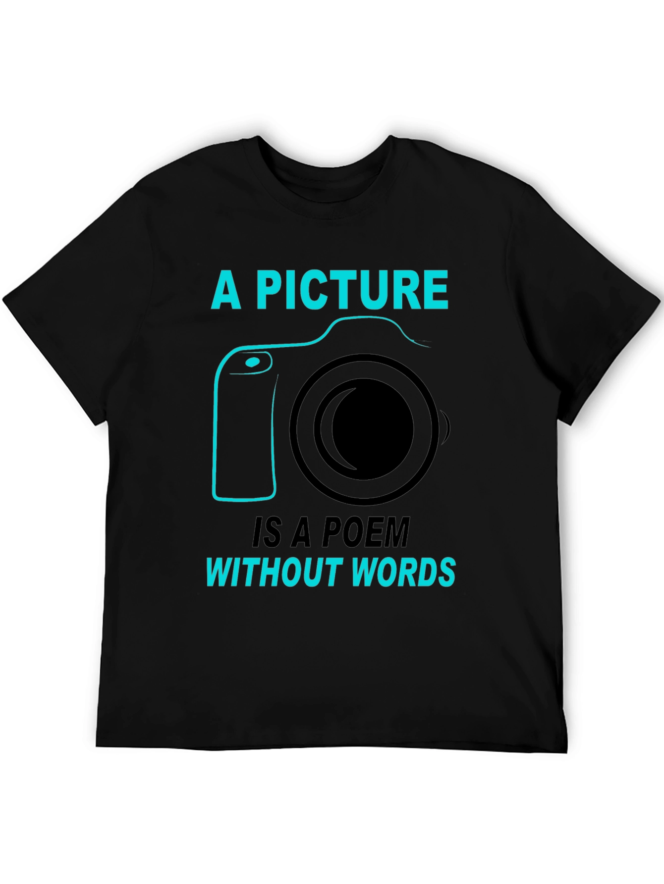 Camera Poem T-Shirt - Photography Lover Tee