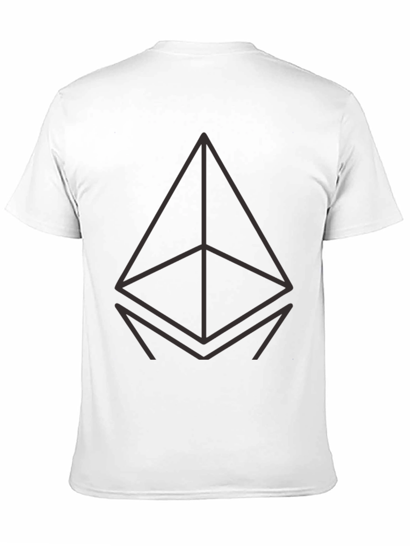 Ethereum Logo Black T-Shirt - Crypto Fashion